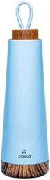 Bild von bioloco loop himmelblau Edelstahl Trinkflasche 500 ml